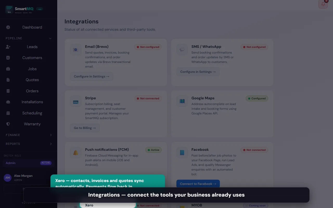 Xero screenshot